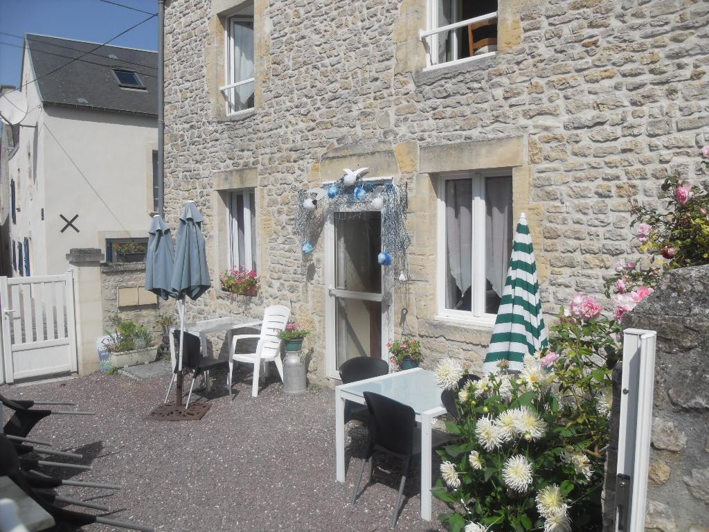 Gites De Mer Port-en-Bessin-Huppain Exteriör bild